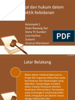 Etikolegal Dan Hukum Dalam Praktik Kebidanan Kasus NO 10..