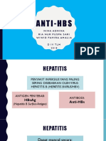 Imunoserologi II - 3. Anti HBs