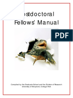 Postdoctoral Fellows' Manual