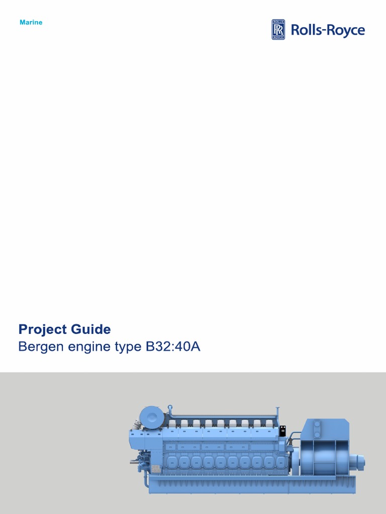 Project Guide B32 40A 2018 PDF Fuel Oil Diesel Engine
