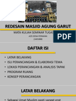 Redesain Masjid Agung Garut