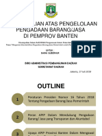 BANTEN - Materi Peran APIP Provinsi Banten Dalam PBJ2 PDF