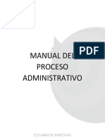 Manual Del Proceso Administrativo