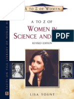 A to Z of Women in Science and Math (Notable Scientists) (2007)