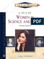 A To Z of Women in Science and Math (Notable Scientists) (2007)