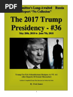 Trump Presidency 36 - May 28th, 2018 to June 7th, 2018