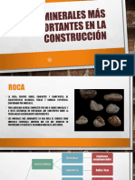 Rocas Más Importantes en La Construcción