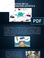 Causas de La Contaminación Acústica