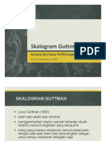 Pertemuan 6 Skalogram Gutman