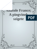 Anatole France A Pingvinek Szigete