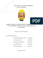 Teorías Económicas y Estudiantes de Economía en UNAH-Vs