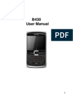 B430 User Manual