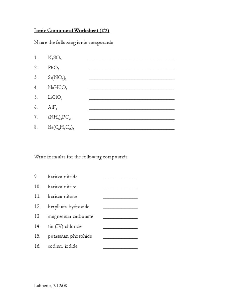WKS Ionic Compound #2