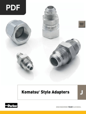 Komatsu Style Adapters | PDF | Mechanical Engineering | Nature