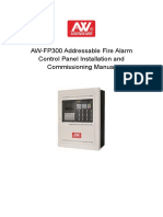 AW-FP300 Addressable Fire Alarm Control Panel Installation and Commissioning Manual