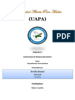 Tarea I Estrategia de Produccion Escrita