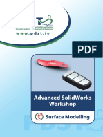 17.advanced SolidWorks CPD-Surface Modelling PDF