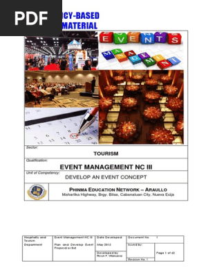 Develop an Event Concept
