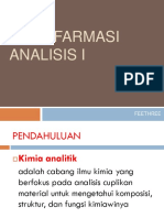 Kimia Farmasi Analisis I: Feethree