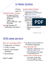 DNS: Domain Name System: Many Identifiers