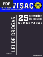 Revisaço - Lei de Drogas - Operação Federal - PRF, PF
