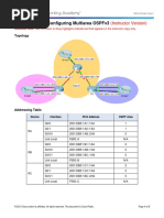 6.2.3.7 Packet Tracer - Configuring Multiarea OSPFv3 Instructions IG PDF