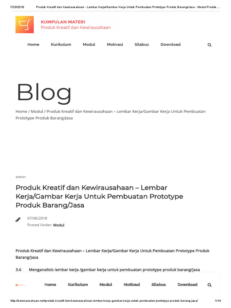 Produk Kreatif dan Kewirausahaan Lembar Kerja Gambar Produk Kreatif dan Kewirausahaan Lembar Kerja Gambar