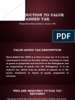 Chapter 2. Introduction To Value Added Tax