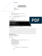 Praktikum Ke-18 Report on Array, Matrix, and Finding Maximum Value