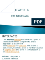Chapter-6 IO Interfaces