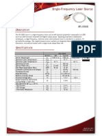 Description: Single-Frequency Laser Source