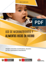 Uso de Micronutrientes