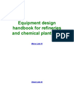 Equipment Design Handbook For Refineries and Chemical Plants PDF