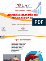 Semana 7 - Organizacion de Trasportes