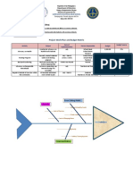 Project Work Plan and Budget Matrix