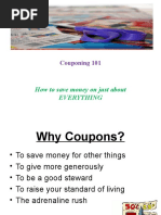 Couponing 101 For MOPS (PowerPoint Presentation)