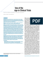Evaluation of Scientific Publications - Part 18 - On the proper use of the crossover design in clinical trials.pdf