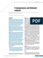 Evaluation of Scientific Publications - Part 22 - Estimation of Effects in The Absence of Head-to-Head Trials PDF