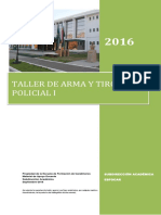 Taller Arma y Tiro Policial