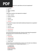 ABM - Test Question