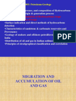 Petroleum Geology: Migration and Accumulation