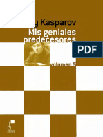 Mis Geniales Predecesores Vol 5 - Karpov y Korchnoi - Gary Kasparov PDF