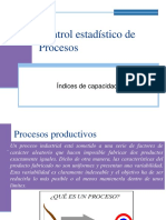 Control Estadístico Del Proceso