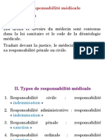 Responsabilité Médicale