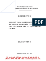 LA08.038 - Khám Phá Thang Đo Chất Lượng Giáo Dục Bậc Đại Học Ngành Quản Trị Kinh Doanh Trên Góc Độ Sinh Viên Tại Thành Phố Hồ Chí Minh