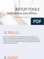 13. 31 Startup Tools