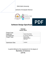 Software Design Specifications v1