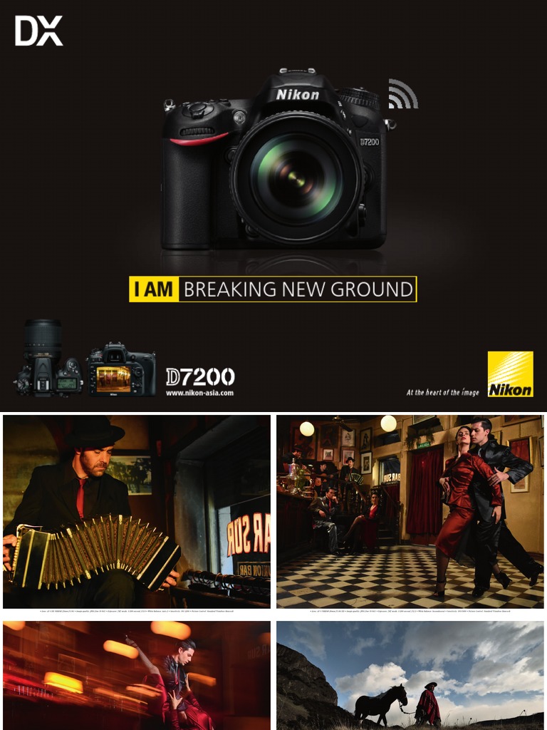 Nikon D7200 | PDF | Camera | Autofocus