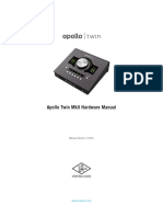 Apollo Twin MKII User Manual