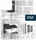 Peter Brook - Provocaciones PDF